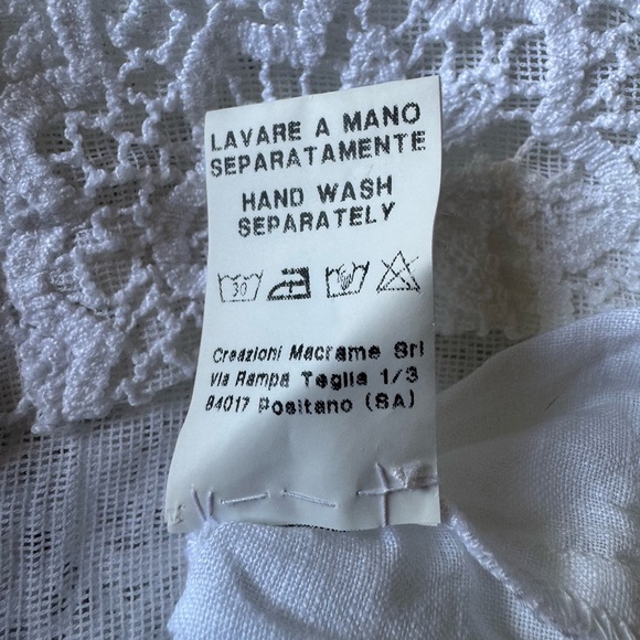 Temptations White Eyelet Ruffled Tunic - Picture 7 of 16